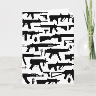 Pistolen patroon kaart