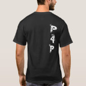 Pistolen voor Pandas T-shirt (Achterkant)