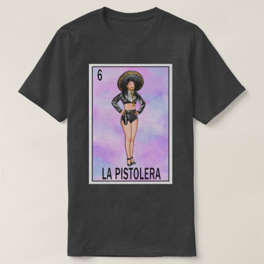 Pistolera Loteria T-shirt (Design voorkant)