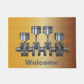 Piston Crankshaft Deurmat (Voorkant)