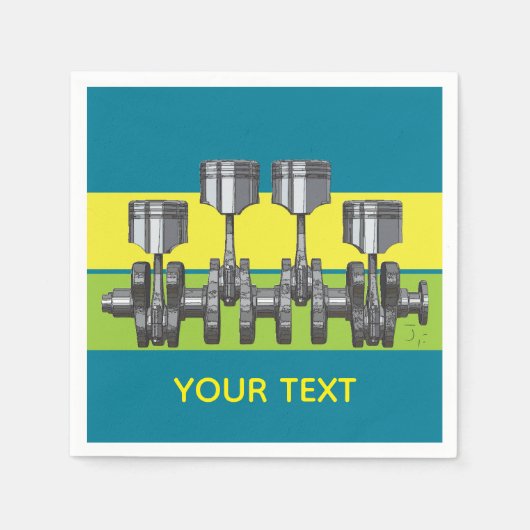 Piston Crankshaft Servet (Voorkant)