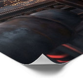 Piston Kangaroo Leap Poster (Hoek)