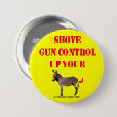 PISTOOL BEDIENEN RONDE BUTTON 7,6 CM (Voorkant /achterkant)