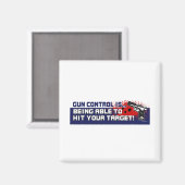 Pistool-besturing - Gepersonaliseerd Magneet (Voorkant / Achterkant)