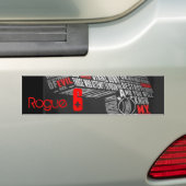 Pistool Bumpersticker (Op auto)
