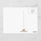 pistool camera graffiti briefkaart (Achterkant)