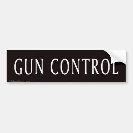 Pistool Control Bumpersticker