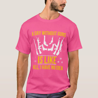 Pistool Eigenaar Shirt Pistool Shirten Dag zonder