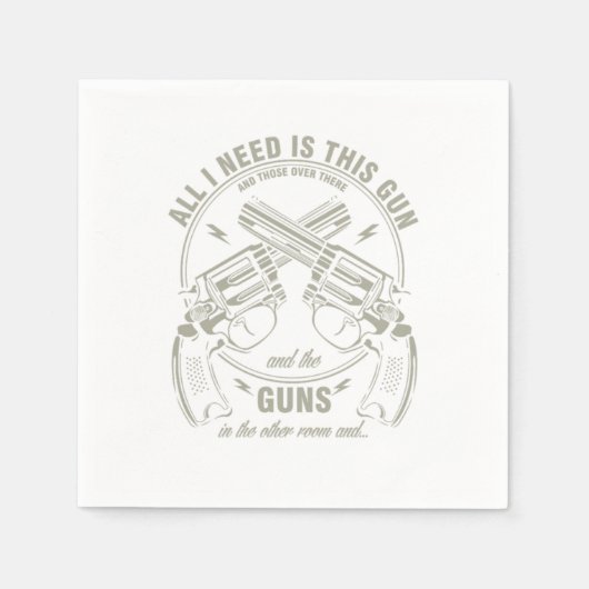 Pistool Enthusiast Handgun Pistool Wijzigingswet A Servet (Voorkant)