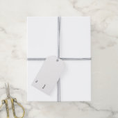 Pistool Figuur V2 Cadeaulabel (Met Touw)