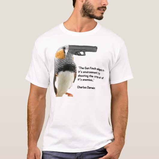 Pistool Finch T-shirt (Voorkant)