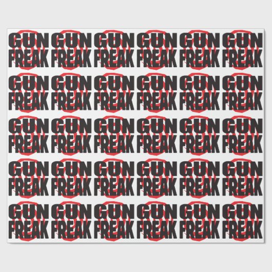 Pistool Freak Cadeaupapier (Vlak)