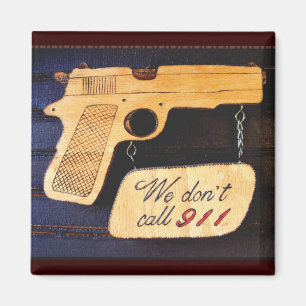 Pistool Humor Magnets Magneet