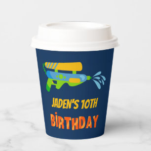 Pistool Kind zomerdag Papieren Bekers