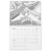 pistool kunsten kalender 2 (Mar 2027)