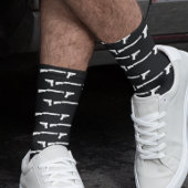 Pistool Lover Shooter Pattern Sokken