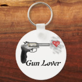 Pistool Lover Sleutelhanger (Voorkant)