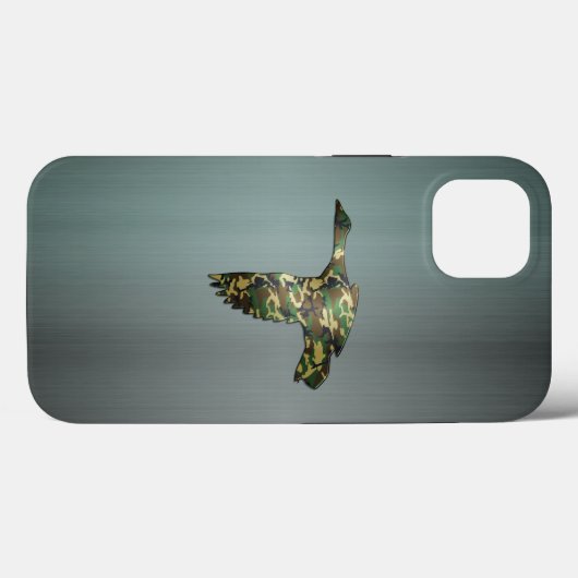 Pistool Mallard Mallard Duck in Flight Case-Mate iPhone Case (Achterkant (horizontaal))