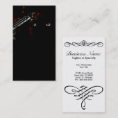 pistool op je hoofd visitekaartje (Voorkant / Achterkant)