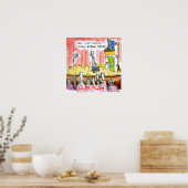 Pistool Play Funny Poster (Keuken)