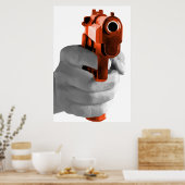 pistool poster (Keuken)