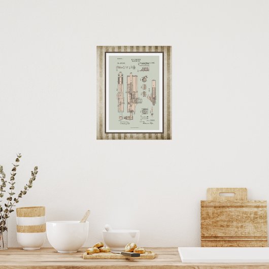Pistool Poster (Keuken)