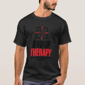 Pistool Range Group Therapy Target Shooting Pistoo T-shirt (Voorkant)