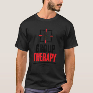 Pistool Range Group Therapy Target Shooting Pistoo T-shirt