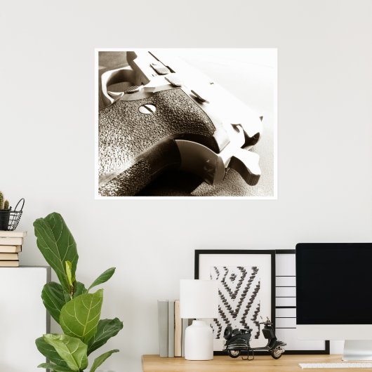 Pistool reeks poster (Thuiskantoor)