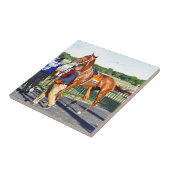 Pistool Runner Tegeltje (Zijkant)