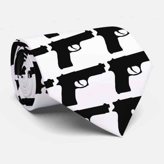 Pistool Stropdas (Opgerold)