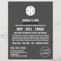 Pistool Target, Gunsmith, Gunstore Adverteren