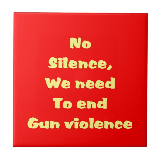 Pistool Tegeltje (Voorkant)