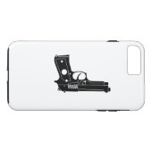 Pistool Telefoonhoesje Case-Mate iPhone Case (Achterkant (Horizontaal))