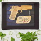 Pistool Theedoek (Gevouwen)