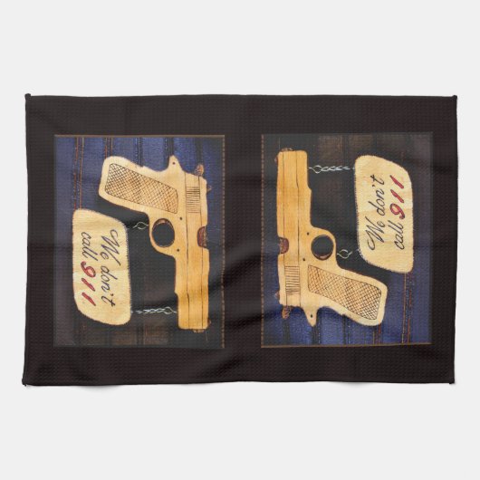 Pistool Theedoek (Horizontaal)