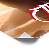 Pistool Toting Sinterklaas Kerstmis Perfect Poster (Hoek)