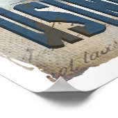 Pistool: twee handen gebruiken poster (Hoek)