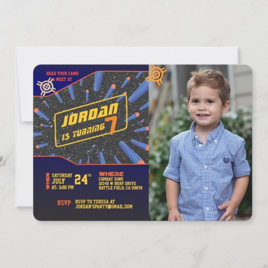 Pistool Uitnodiging (Voorkant)