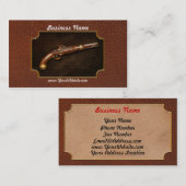 Pistool - US Pistol Model 1842 Visitekaartje (Voorkant / Achterkant)