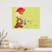 PISTOOL van ELMER FUDD™ mislukt Poster (Keuken)