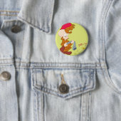 PISTOOL van ELMER FUDD™ mislukt Ronde Button 5,7 Cm (In situ)