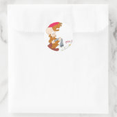 PISTOOL van ELMER FUDD™ mislukt Ronde Sticker (Tas)