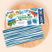 pistool verjaardagstaart kaart