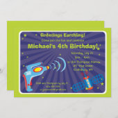  Pistool voor Alien Ray Kaart (Voorkant / Achterkant)