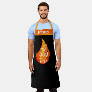 Pit Boss Schort, Gepersonaliseerd Grappig BBQ Gril Schort