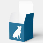 Pit Bull Baby shower Dog Pitbull Blue Boy Bedankdoosjes (Geopend)