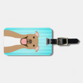 Pit Bull-Bagagelabels Bagagelabel (Voorkant horizontaal)