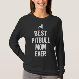 Pit Bull Beste Mam Ooit Lichte Honden T-shirt