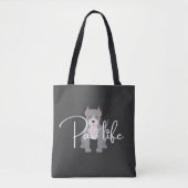 Pit bull Canvas tas (Voorkant)
